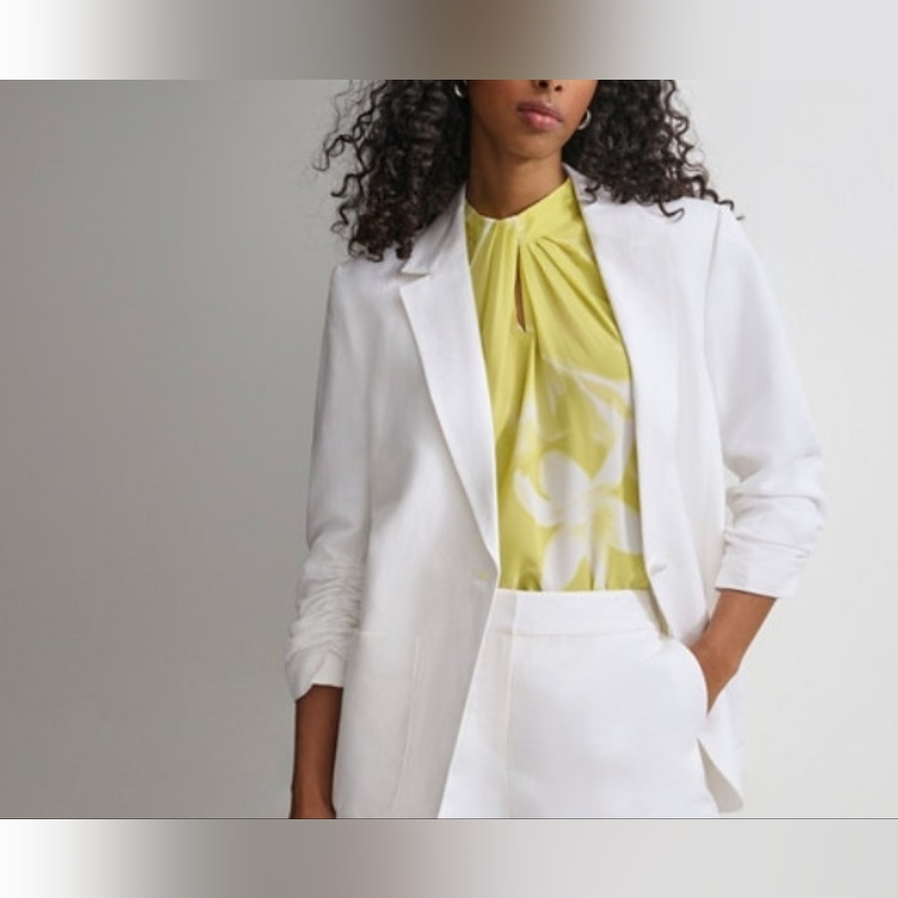 Calvin KLEIN CK White Women's Blazer 14